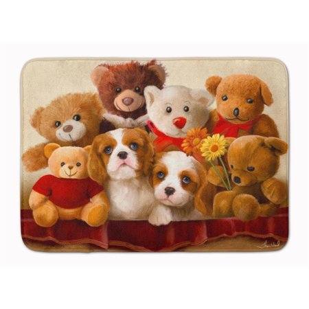 MICASA Cavalier Spaniel Friends Forever Machine Washable Memory Foam Mat MI891859